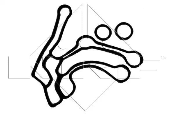 Chłodnica oleju Opel ZAFIRA 05- NRF 31258