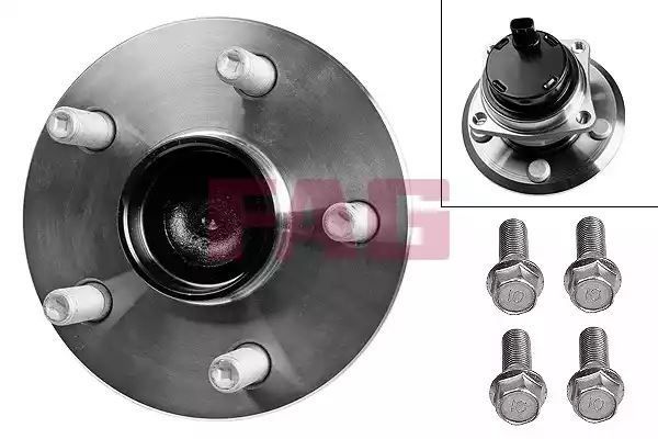Łożysko koła tył Toyota AVENSIS 03- z piastą FAG 713618830
