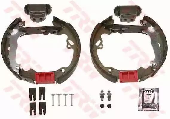ZESTAW SZCZĘK HAM. FORD FOCUS 1,4-2,0 99-12 KPL. Z CYLINDERKAMI TRW GSK1695