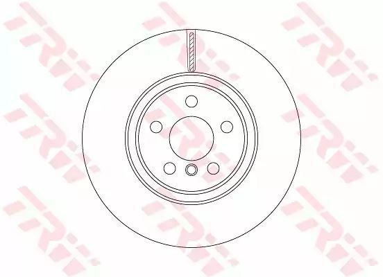 Tarcza hamulcowa przód BMW 2 X1 1,5-2,0 14- 330x24 5 OTWORÓW TRW DF6749S