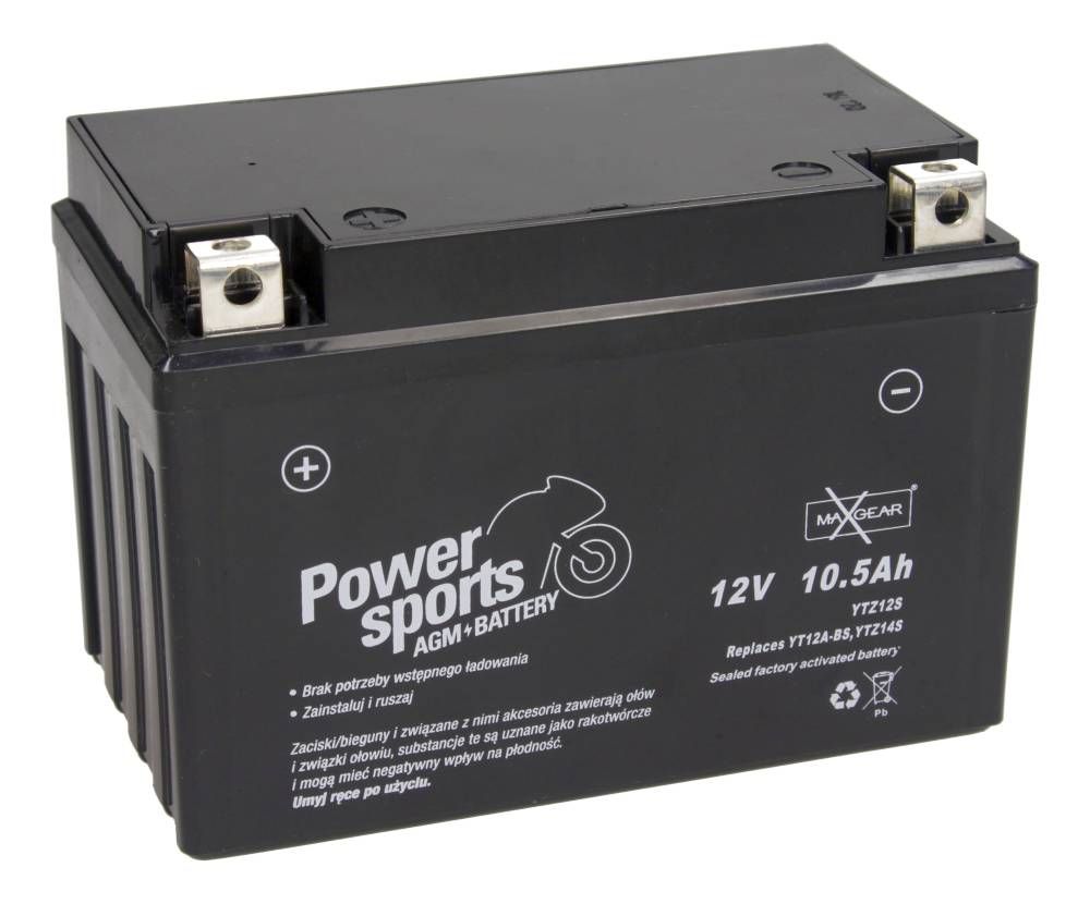 AKUMULATOR MOTO. 12V 10AH 160A L+ (WYM:151X87X105) MaXgear 85-9037