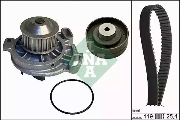 ZESTAW ROZRZĄDU VW 2,0/2,4D/TD INA 530015230