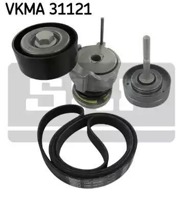 ZESTAW PASKA WIELOROWK. VW 1,2 SEAT/SKODA SKF VKMA31121