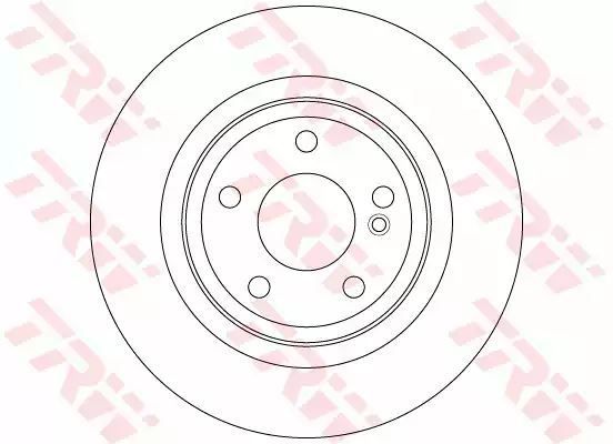 Tarcza hamulcowa tył Mercedes SLK 11- TRW DF6358