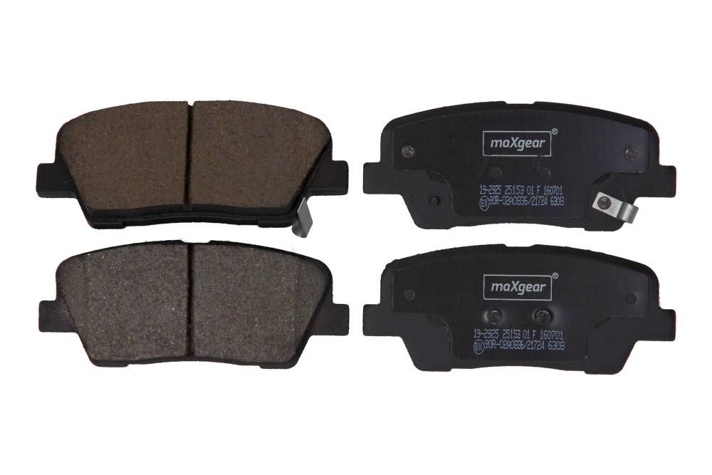 KLOCKI HAMULCOWE TYŁ HYUNDAI SANTA FE 09- MaXgear 19-2925