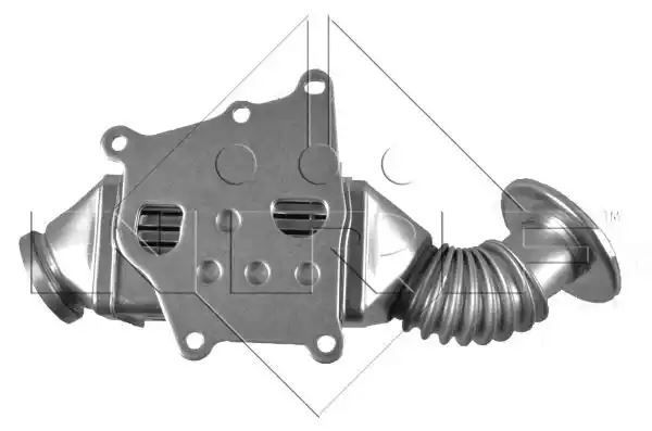 CHŁODNICA ZAWORU EGR FIAT 500X 2,0JTD NRF 48019