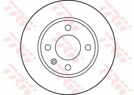Tarcza hamulcowa przód Skoda FELICIA TRW DF2765