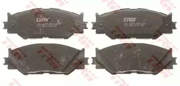 Klocki hamulcowe przód Lexus IS 220D 250 05- TRW GDB3410