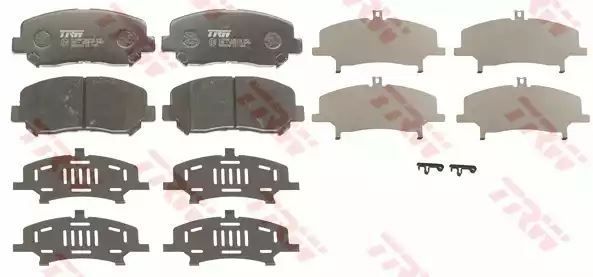Klocki hamulcowe przód Mazda CX-5 11- TRW GDB3562