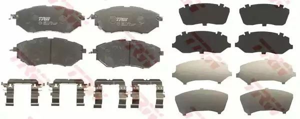 Klocki hamulcowe przód Subaru LEGACY 03- TRW GDB3372