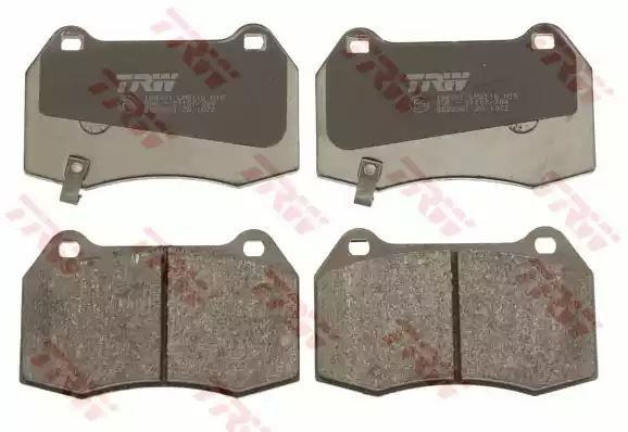 Klocki hamulcowe przód Nissan 350 Z 3,5 02- TRW GDB3381