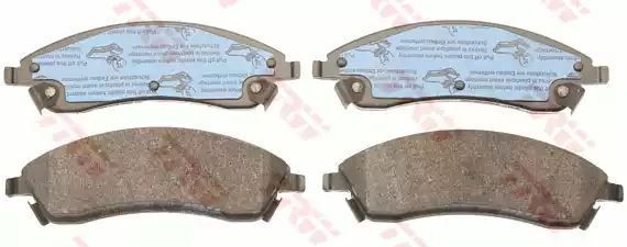 Klocki hamulcowe przód Cadilac SRX 3,6 4,6 04-08 TRW GDB4451