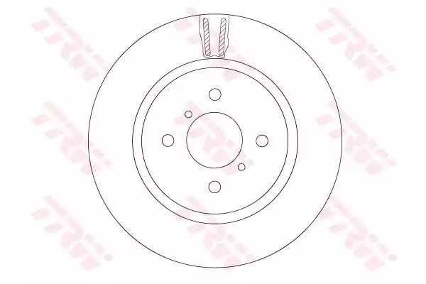 TARCZA HAM. SUZUKI P. SWIFT 1,2 4X4 10- TRW DF6912