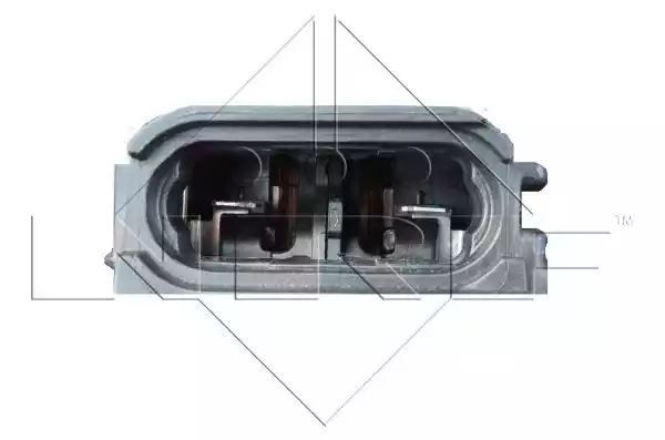 Silnik dmuchawy Peugeot 206 00- NRF 34017