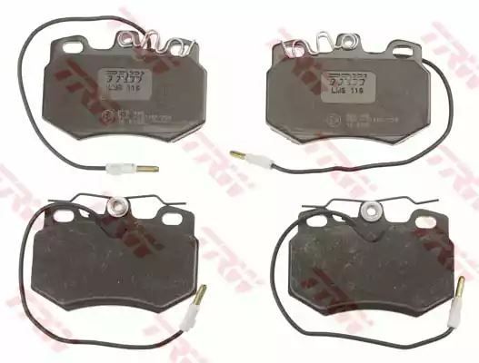 Klocki hamulcowe przód Citroen C15 1,0-1,9D 84-05 TRW GDB446