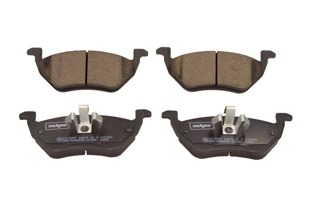 KLOCKI HAMULCOWE TYŁ FORD MAVERIC 01- MAZDA TRIBUTE MaXgear 19-2997