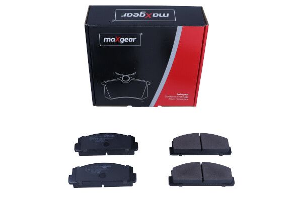 KLOCKI HAMULCOWE PRZÓD FIAT 125P FSO POLONEZ 127/131 MaXgear 19-3068