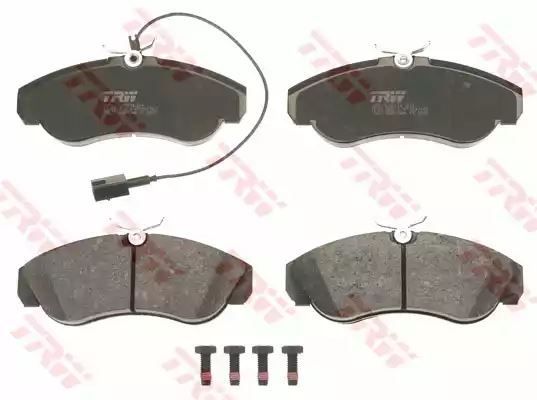 Klocki hamulcowe przód Fiat DUCATO 98-02 z czujnikiem TRW GDB1426