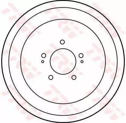 BĘBEN HAM. HYUNDAI H-1/STAREX/PORTER T 2,4-2,5 94-07 TRW DB4261