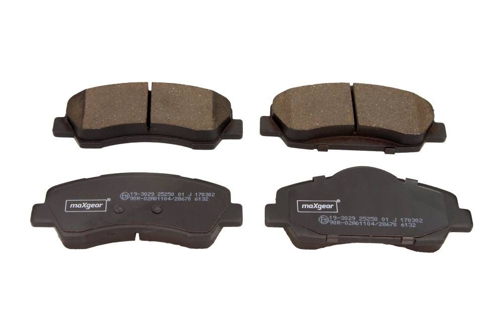 KLOCKI HAMULCOWE PRZÓD PEUGEOT 301 12- 308 13- MaXgear 19-3029