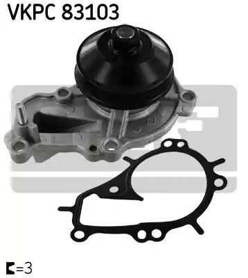 POMPA WODY CITROEN 1,2THP PEUGEOT 14- SKF VKPC83103