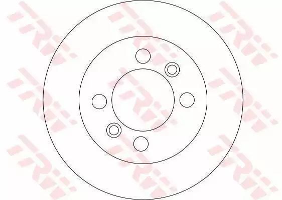 Tarcza hamulcowa przód MG MG TF TRW DF4365