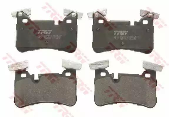 Klocki hamulcowe tył Mercedes C218 X218 W212 S212 AMG 09- 109,8x75,8x14,5 BREMBO TRW GDB1856
