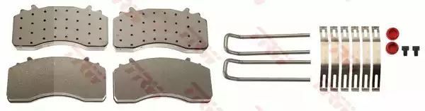KLOCKI HAM. MAN P./T. TGA/TGS/TGX 00- TRW GDB5114