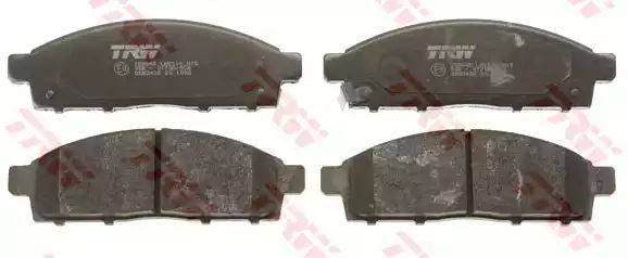 Klocki hamulcowe przód Mitsubishi L200 06- z czujnikiem TRW GDB3435