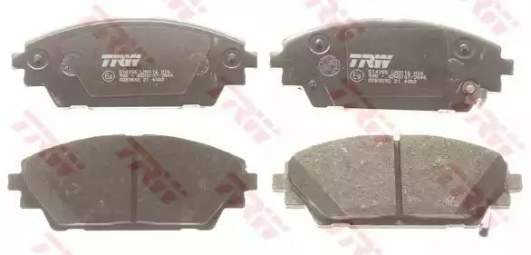 Klocki hamulcowe przód Mazda 3 1,5-2,2D 13- TRW GDB3592
