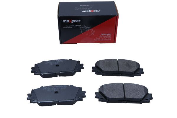 KLOCKI HAMULCOWE PRZÓD TOYOTA PRIUS 09- MaXgear 19-2985