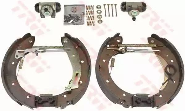 ZESTAW SZCZĘK HAM. CITROEN BERLINGO 96- KPL. Z CYLINDERKAMI TRW GSK1150