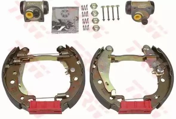 ZESTAW SZCZĘK HAM. CITROEN SAXO 1,0-1,6 96-04 KPL. Z CYLINDERKAMI TRW GSK1248
