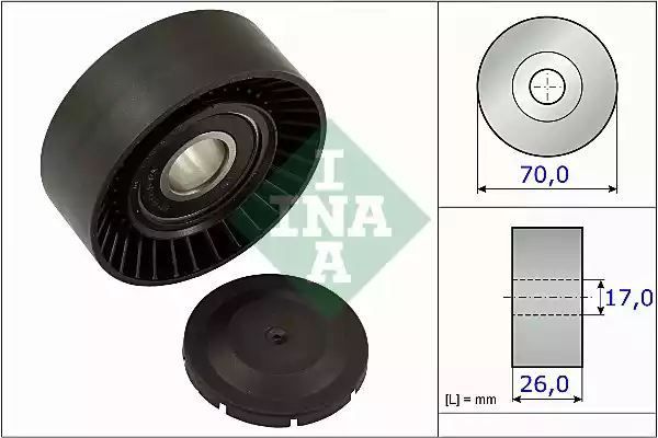 ROLKA PASKA WIELOROWK. TOYOTA AVENSIS/COROLLA VVT-I INA 531089110
