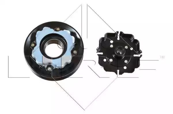 SPRZĘGŁO KOMPRESORA KLIMATYZACJI DENSO 7SEU16C 4PK/110MM 12V AUDI A4 1.9TDI 01- NRF 380009