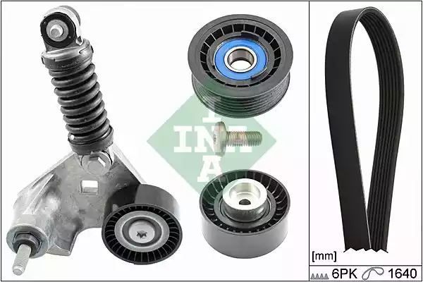 ZESTAW PASKA WIELOROWK. FORD 2,0TDCI INA 529010410