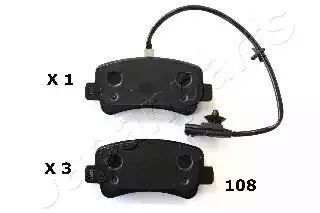 KLOCKI HAM. NISSAN T. NV400 2,3DCI 11- Japan Parts PP108AF