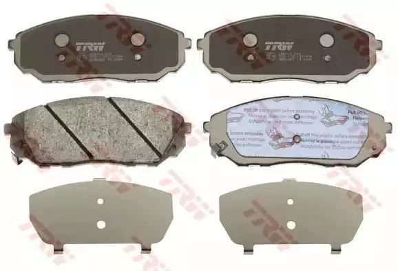 Klocki hamulcowe przód KIA SORENTO 02- TRW GDB3452