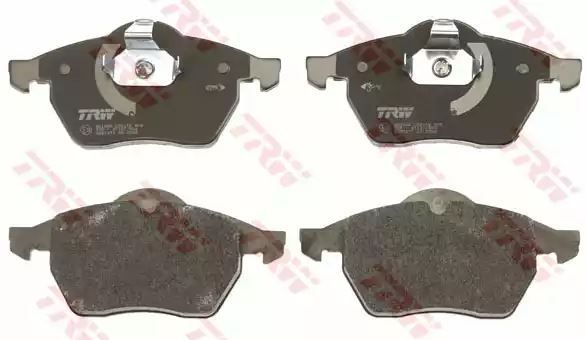 Klocki hamulcowe przód Opel VECTRA 1,6-2,6 95-03 156,4x74,2x19,5 TRW GDB1271