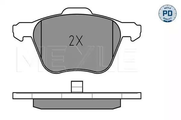 KLOCKI HAMULCOWE PRZÓD VW SHARAN T4 95-10 Z CZUJNIKIEM MEYLE 0252326920/PD
