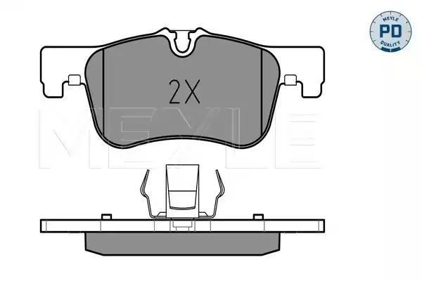 KLOCKI HAMULCOWE PRZÓD BMW 1 2 3 4 1,6-3,0 10- MEYLE 0252501418/PD