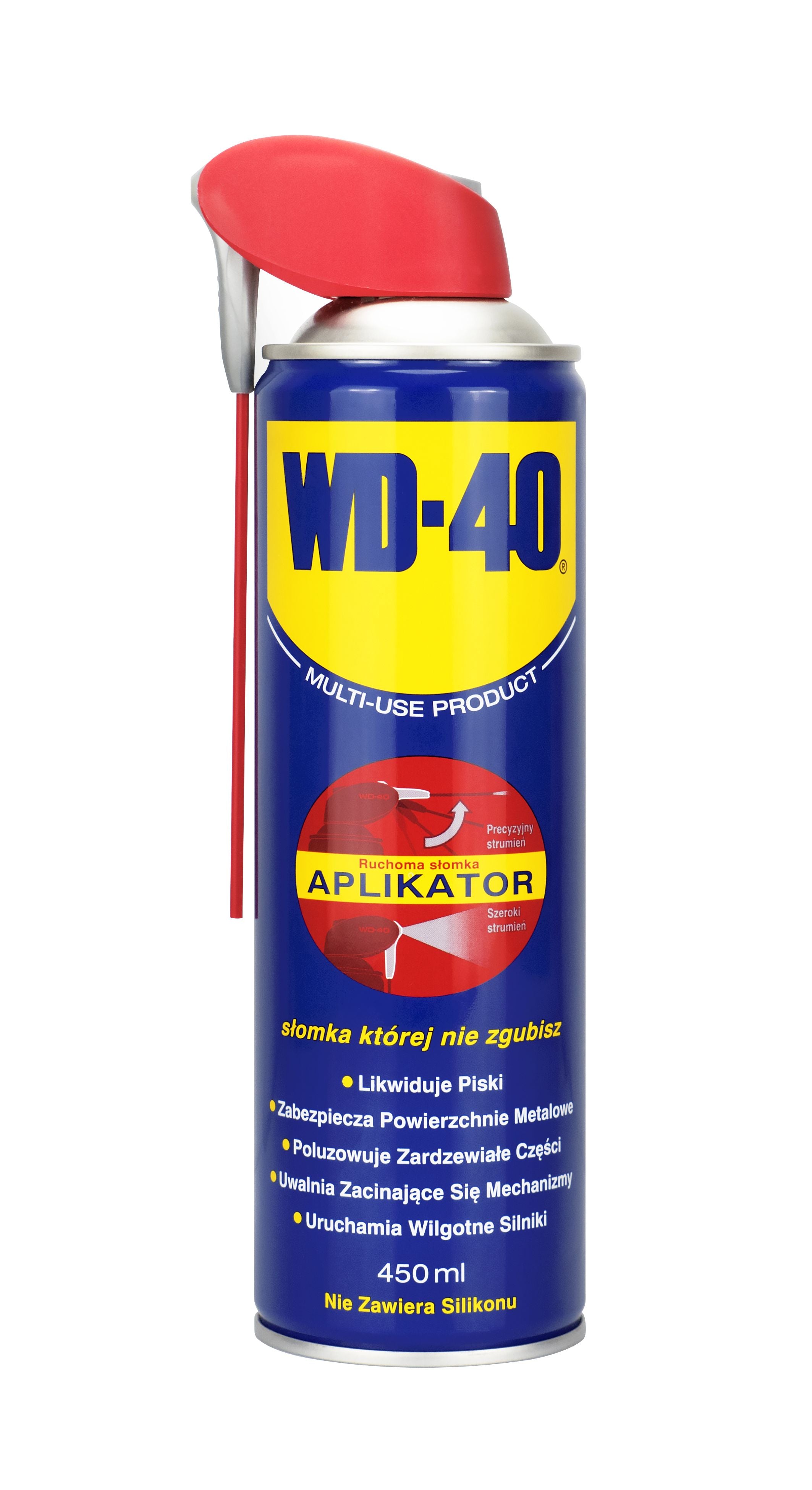 WD-40 Preparat Wielofunkcyjny 450ml - aplikator