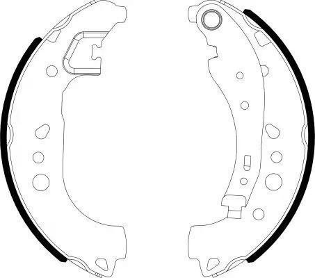 SZCZĘKI HAM. SMART FORFOUR 0,9-1,0 14- Textar 91081700