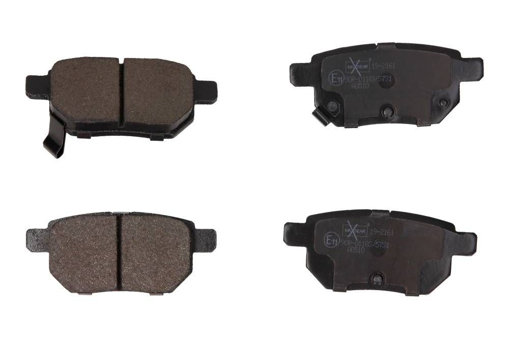 KLOCKI HAMULCOWE TYŁ TOYOTA YARIS 06- AURIS 07-JAPAN MaXgear 19-2161