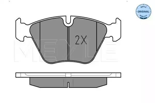 KLOCKI HAMULCOWE PRZÓD BMW E39 520-540 10/96- MEYLE 252199020