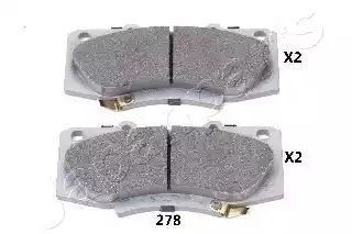 KLOCKI HAM. TOYOTA P. HILUX 07- 2,5D4D 4X4 Japan Parts PA278AF