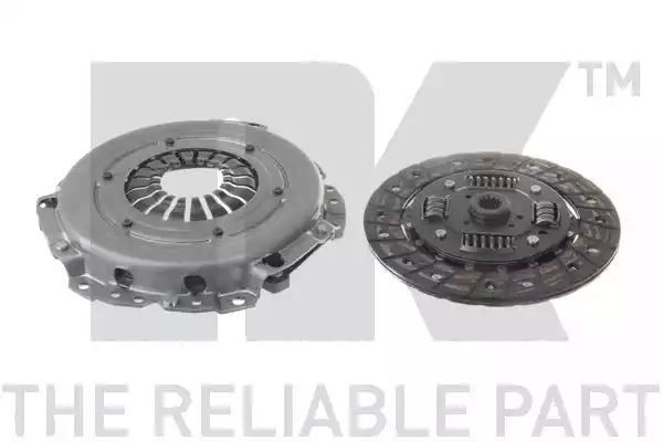 Zestaw sprzęgła Opel 190x14 ASTRA 1,2 16V 98- NK Autoparts 133646