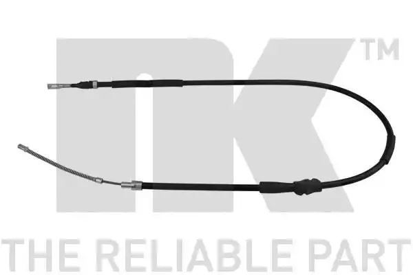 Linka hamulca ręcznego Audi 80 86-91 PR tył BĘBNY NK Autoparts 904767