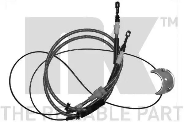Linka hamulca ręcznego Ford SCORSAPIO 85-94 LE PR tył dł.3724 NK Autoparts 902555