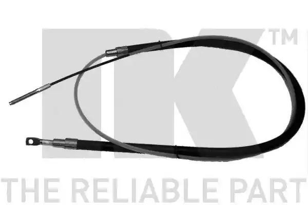 Linka hamulca ręcznego BMW E28 E24 78-89 LE PR tył NK Autoparts 901514